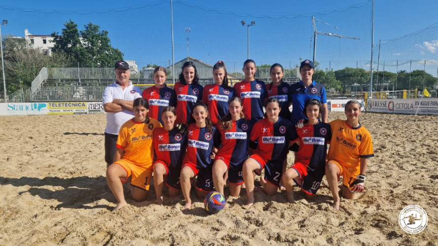 Sambenedettese Beach Soccer   - Under 15 Femminile, vinte le Fasi Regionali