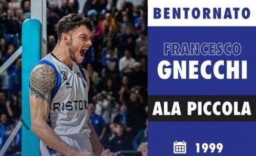 Ristopro Janus Basket  Fabriano -  Bentornato Francesco Gnecchi !