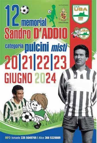 Memorial Sandro D'Addio - 20-21-22-23 Giugno